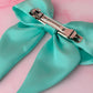 Mint - Mint Satin classic Hair Bow