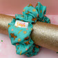Festive Baking XL Scrunchie | Handmade Hair Accessories UK