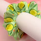 Avacado -  EXCLUSIVE print breakfast food themed classic scrunchie