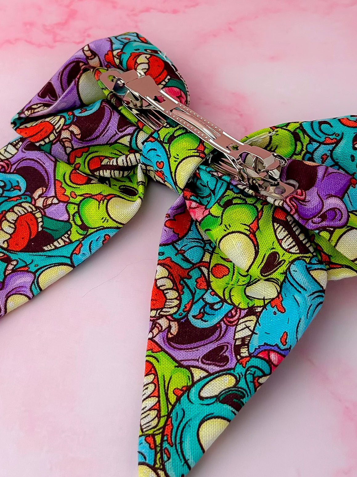 Living Dead - Zombie print classic Hair Bow