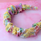 Flower Power - Floral Scrunchie Headband