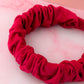 Cherri - Pink Needlecord Scrunchie Headband