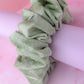 Meadow - Pale Green velvet XL Scrunchie
