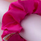 Pretty In Pink - Pink Satin classic scrunchie