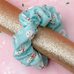 Frosty, Snowman themed Christmas classic scrunchie