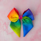 Rainbow - Rainbow Satin classic Hair Bow