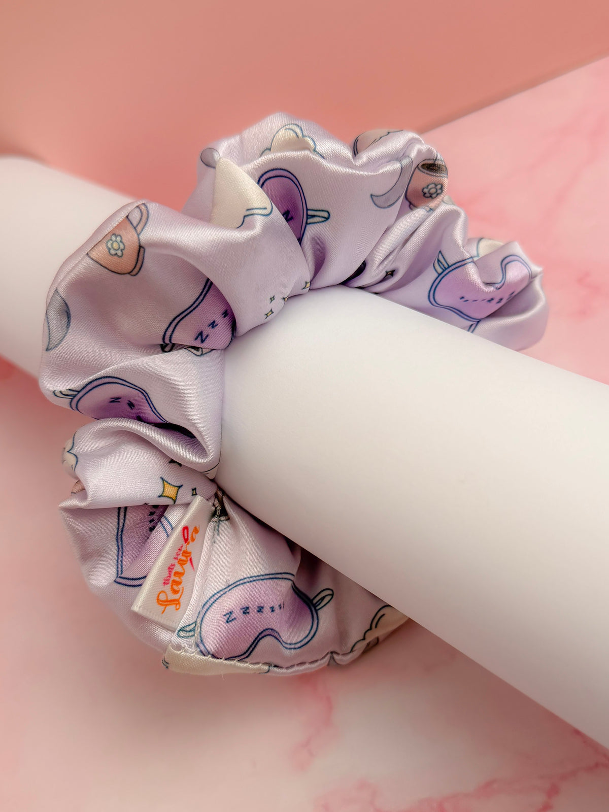 Sleepy time -  EXCLUSIVE print bed time themed classic scrunchie