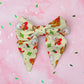 Cowboy Christmas EXCLUSIVE SHORT Hair Bow