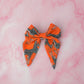 Giraffe - Giraffe print classic Hair Bow