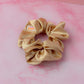 Golden - Gold satin classic scrunchie