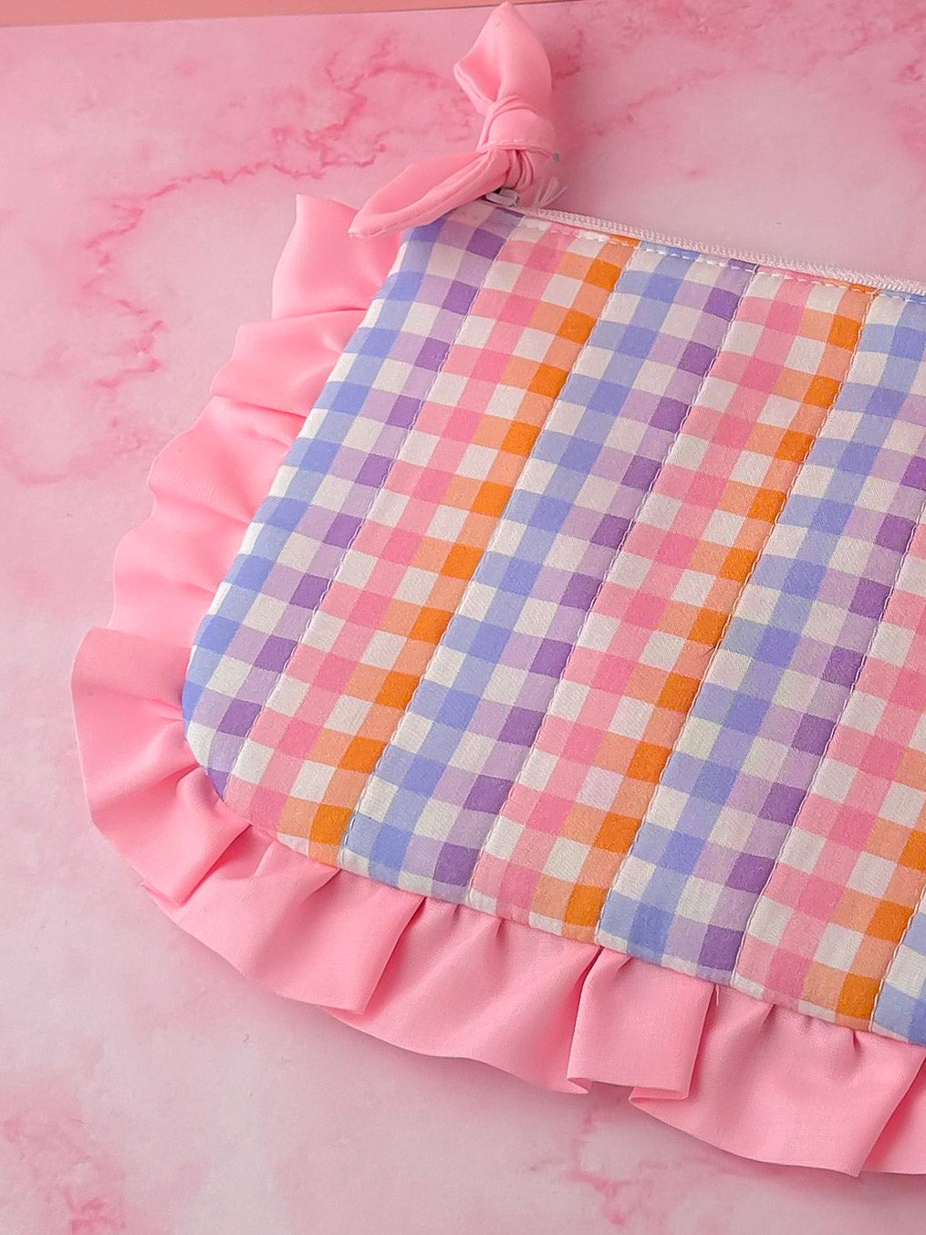 Jess -  Zipper Pouch | Handmade Makeup & Accessory Bag