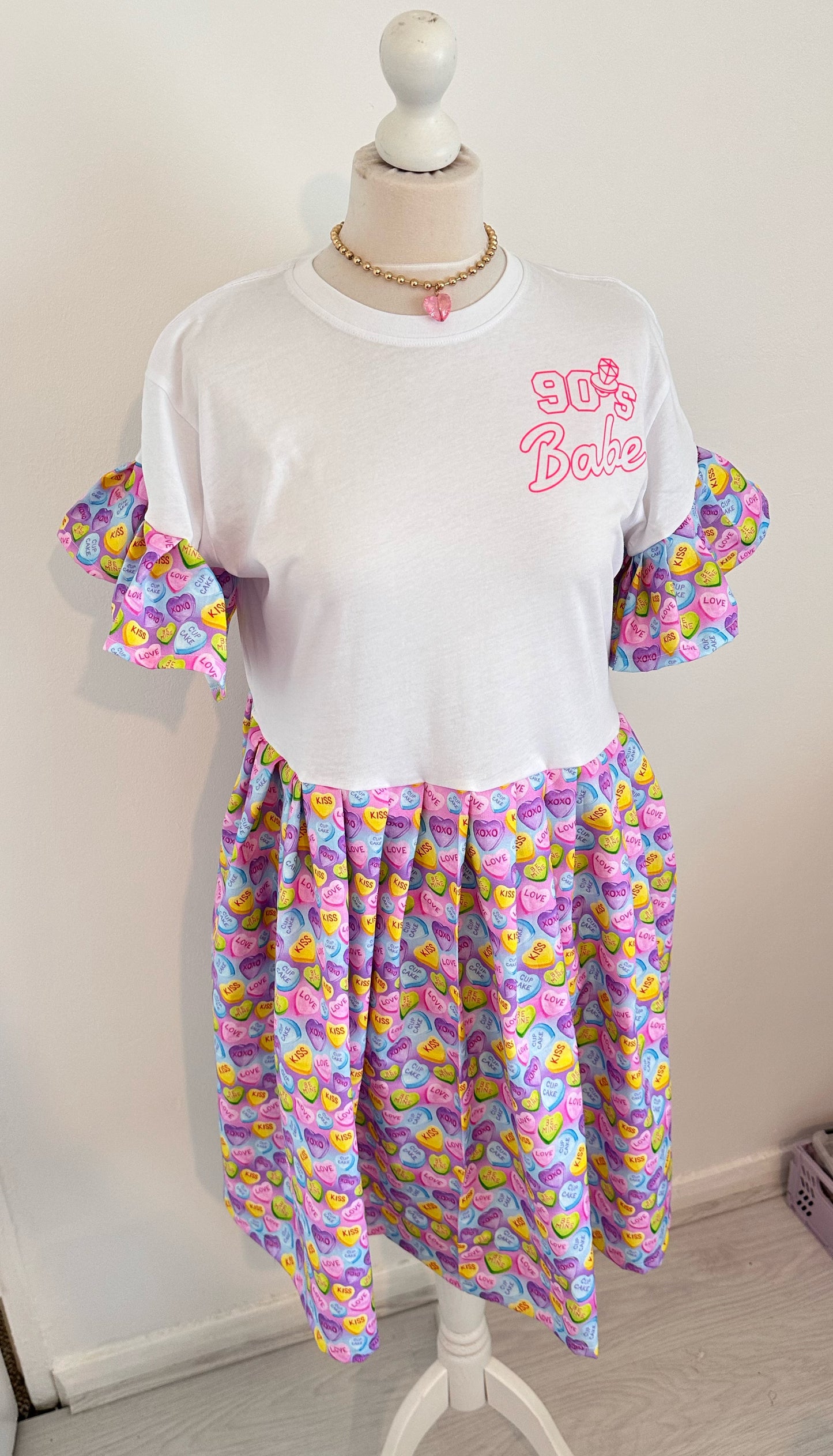 90s Baby Sweetie Smock