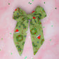 Grinchmas EXCLUSIVE LONG Hair Bow | Handmade Hair Accessories UK