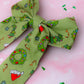 Grinchmas EXCLUSIVE LONG Hair Bow | Handmade Hair Accessories UK
