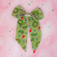 Grinchmas EXCLUSIVE LONG Hair Bow | Handmade Hair Accessories UK