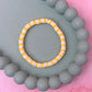 Sunshine - Yellow Beaded Bracelet