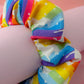Whimsical Unicorn - Multicoloured Unicorn print classic scrunchie