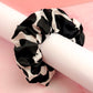Moo -  EXCLUSIVE print Cow themed classic scrunchie