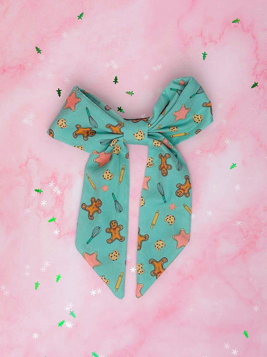 Festive Baking EXCLUSIVE LONG Hair Bow