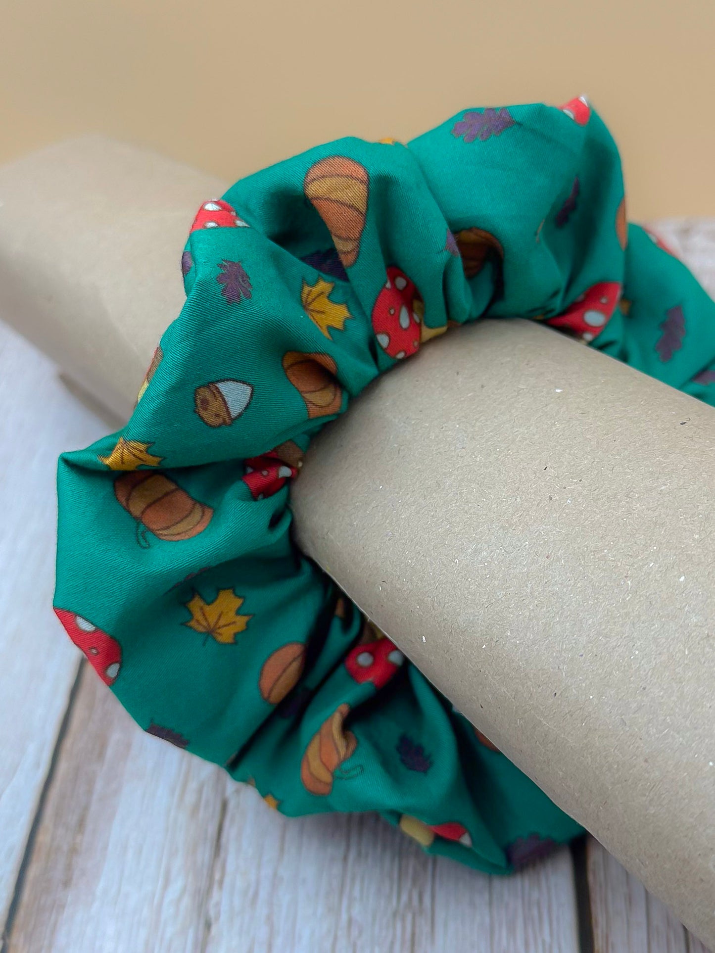 Woodland Walk Classic Scrunchie | Handmade Hair Accessories UK