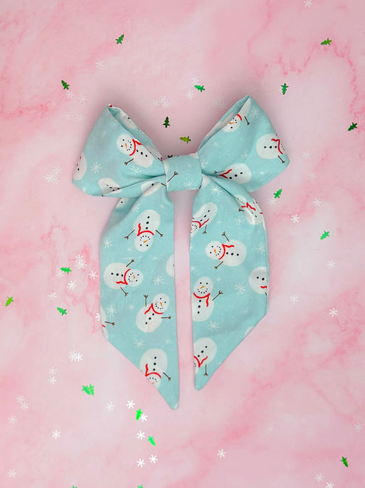 Frosty EXCLUSIVE LONG Hair Bow