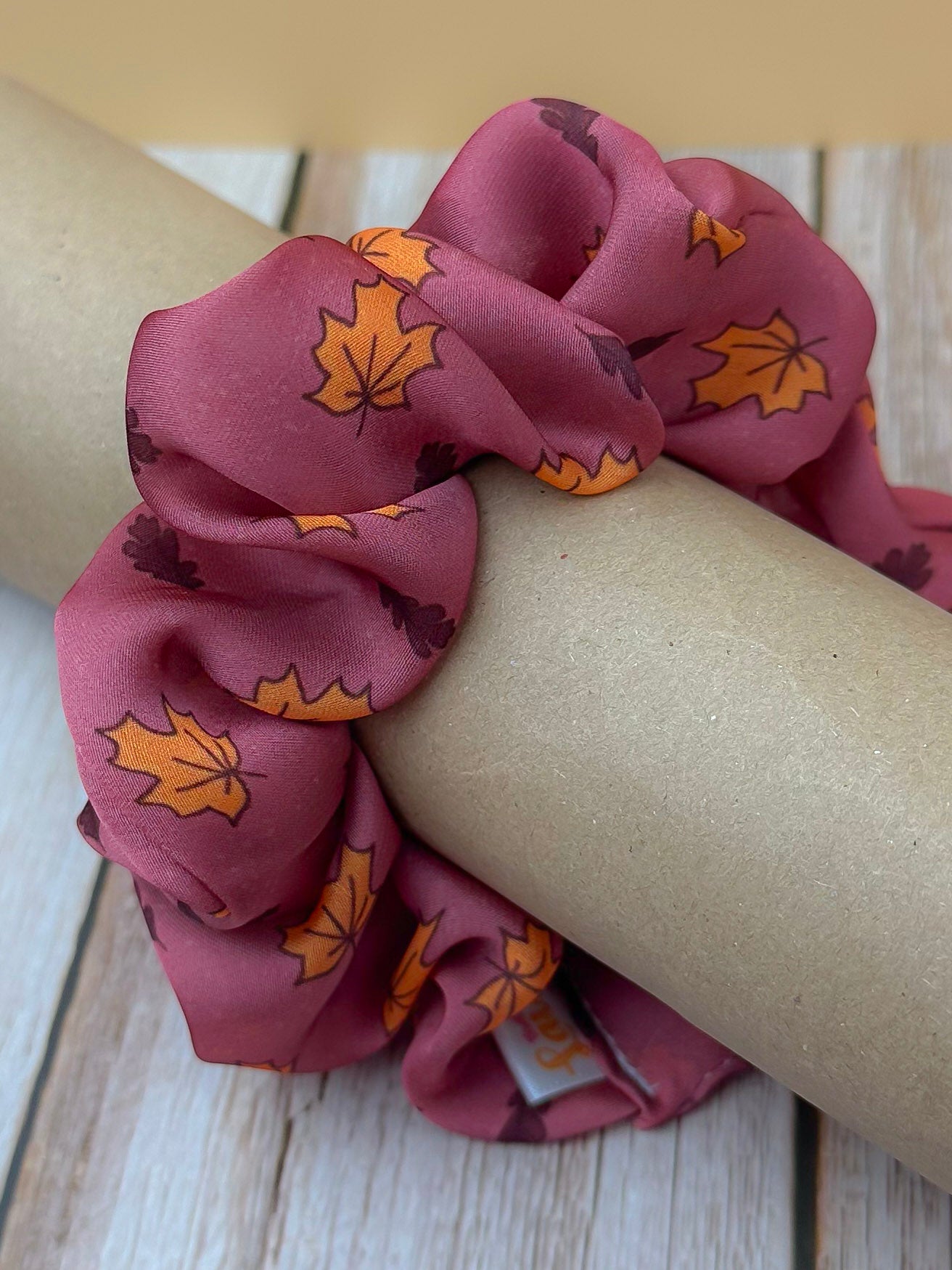 Autumn Dream Classic Scrunchie | Handmade Hair Accessories UK