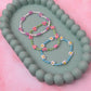 Pink Daisy | Handmade Beaded Bracelet