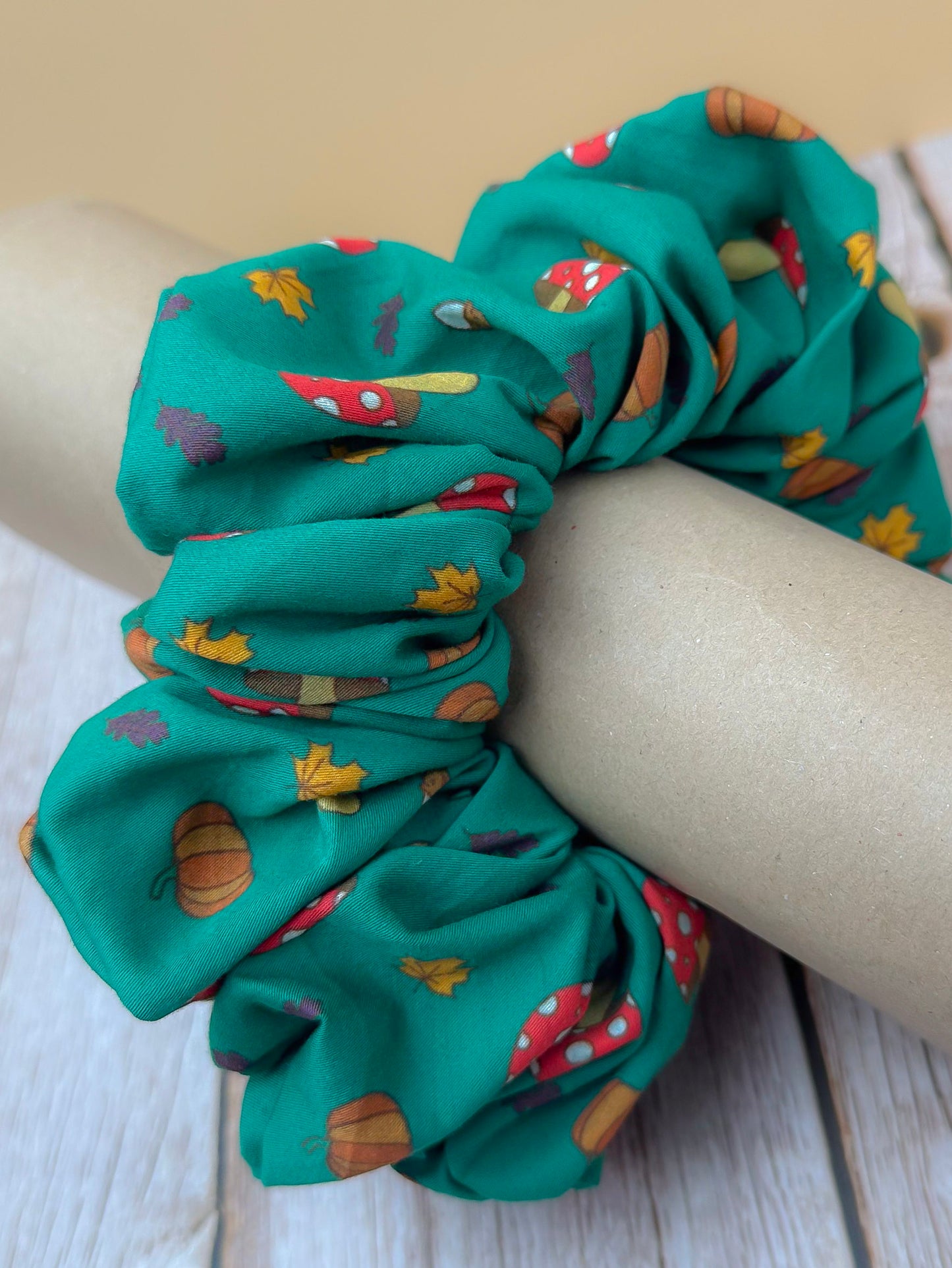 Woodland Walk XL Scrunchie | Handmade Hair Accessories UK