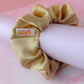 Golden - Gold satin classic scrunchie