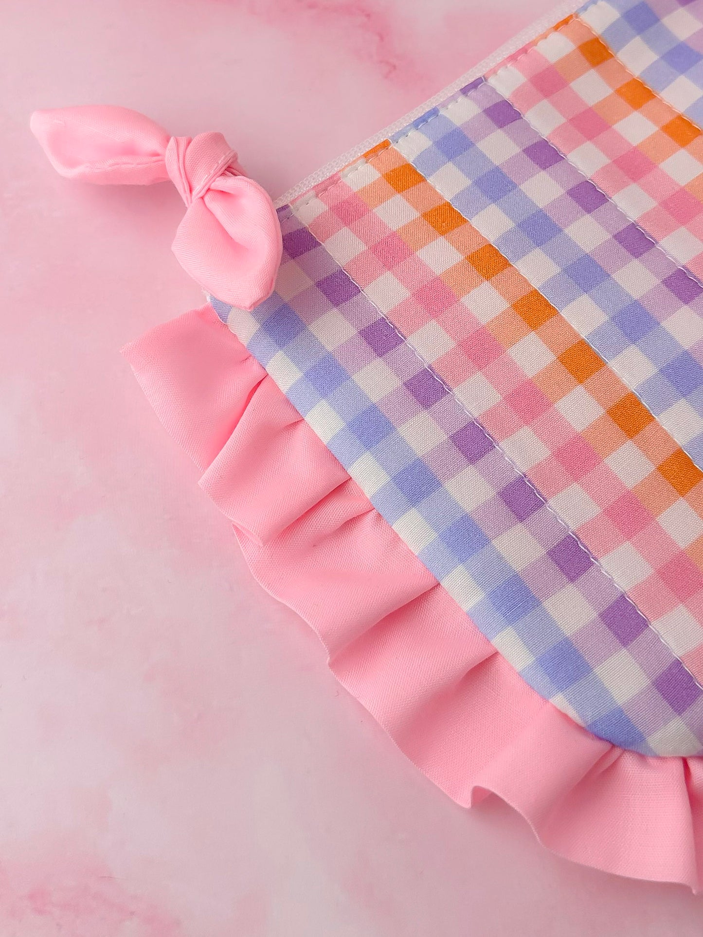 Jess -  Zipper Pouch | Handmade Makeup & Accessory Bag