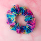 Chakra - Colourful spiritual print classic scrunchie