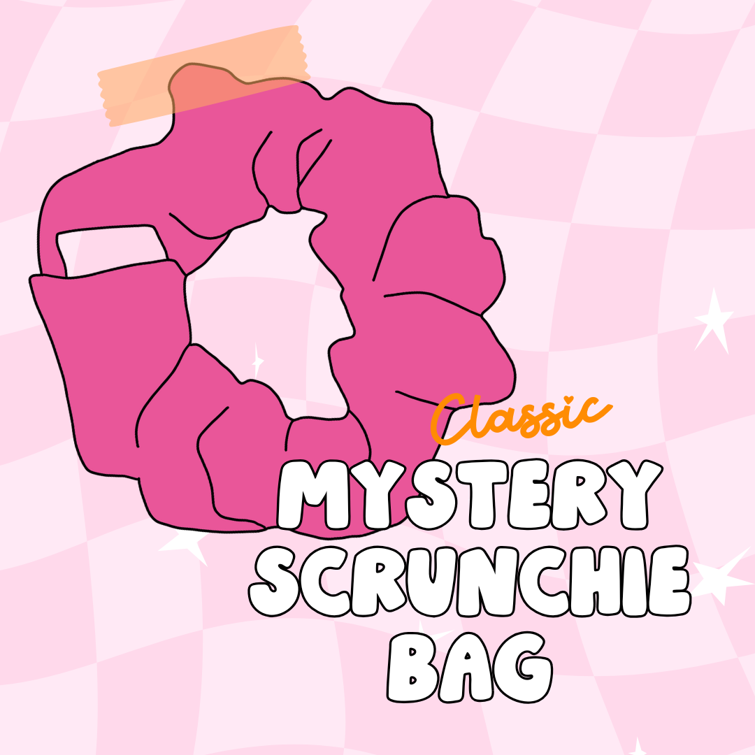 Mystery Scrunchie Bag - Handmade hair accessories
