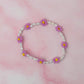Lilac Daisy | Handmade Beaded Bracelet