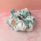 Marble - White marble print Gym & Swim XL Scrunchie