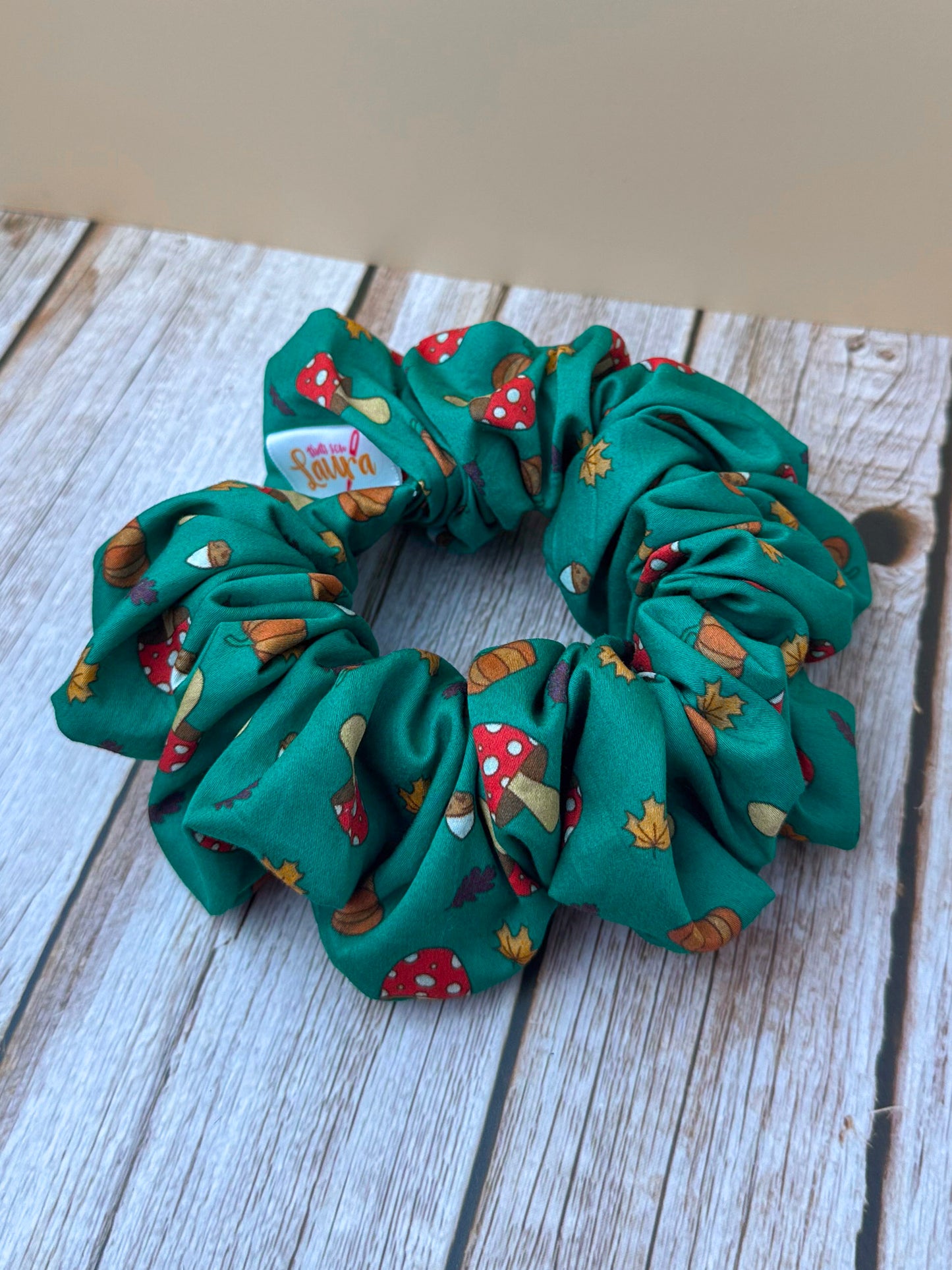 Woodland Walk XL Scrunchie | Handmade Hair Accessories UK