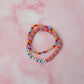 Pride - Rainbow Beaded Bracelet Set