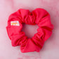 Carrie - Pink Jersey classic scrunchie