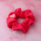 Carrie - Pink Jersey classic scrunchie