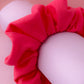 Carrie - Pink Jersey classic scrunchie