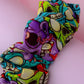 Living Dead - Zombie print wide scrunchie