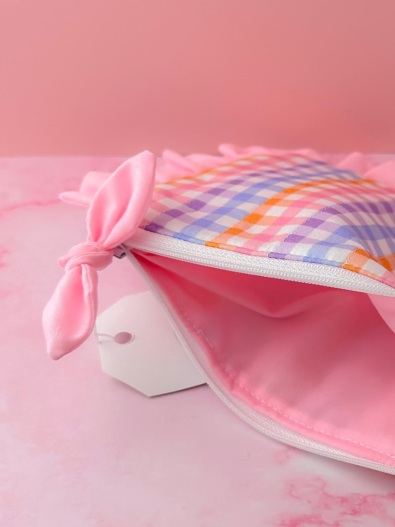 Jess -  Zipper Pouch | Handmade Makeup & Accessory Bag