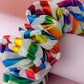 Pride - Metalic multicoloured mesh XL Scrunchie