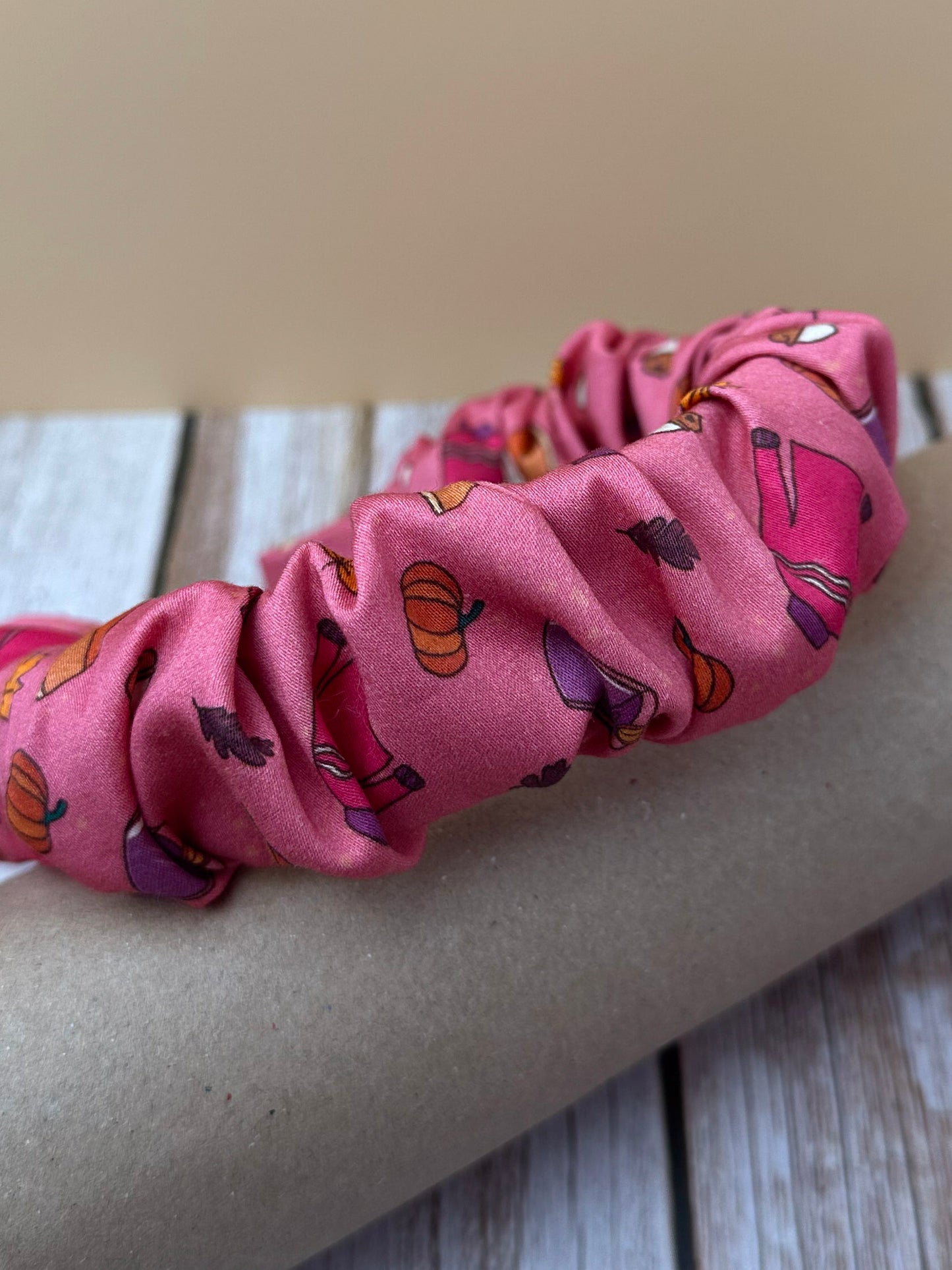 I'm an Autumn EXCLUSIVE Scrunchie Headband | Handmade Hair Accessories UK