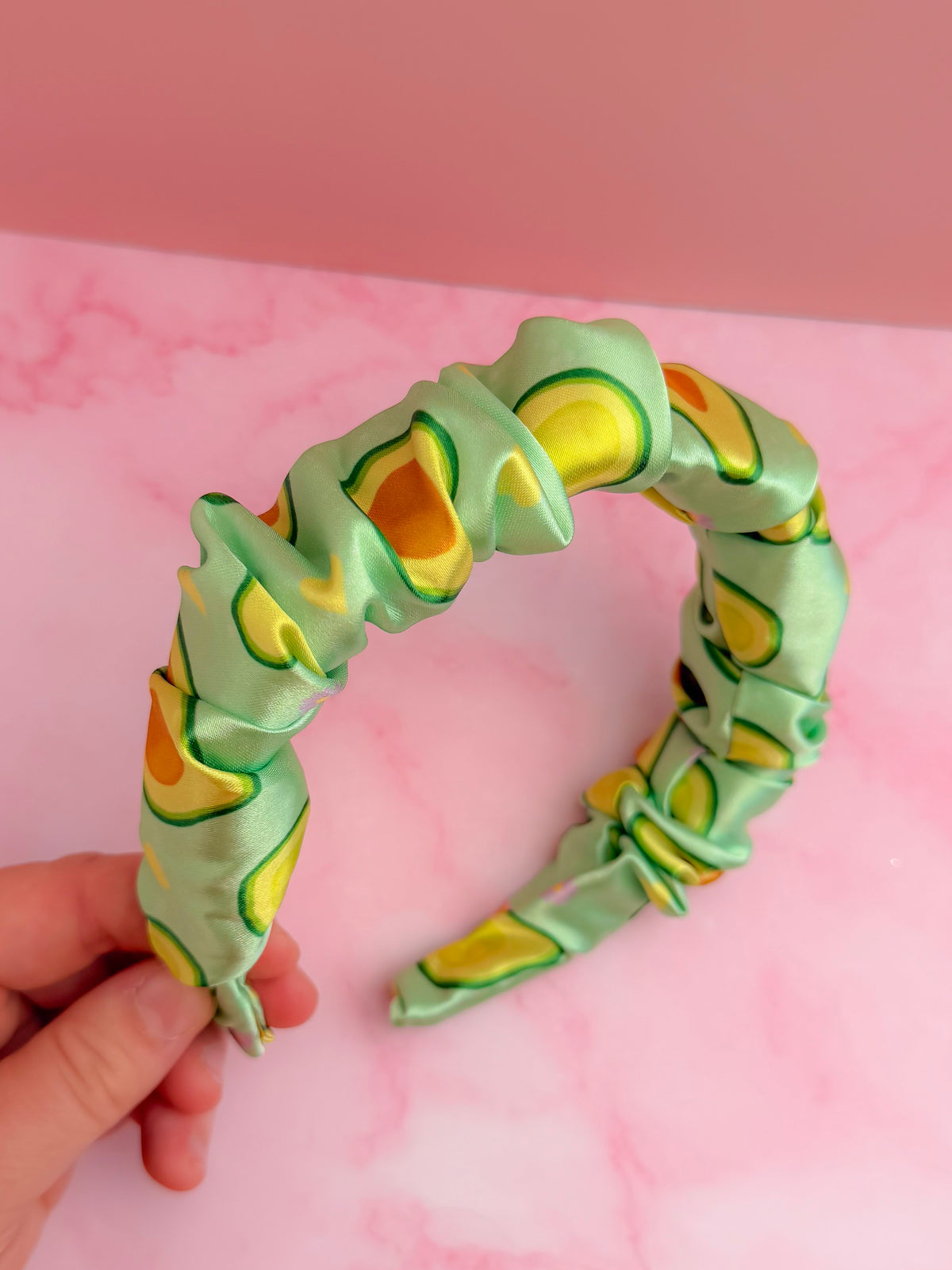 Avacado EXCLUSIVE Scrunchie Headband | Handmade Hair Accessories UK