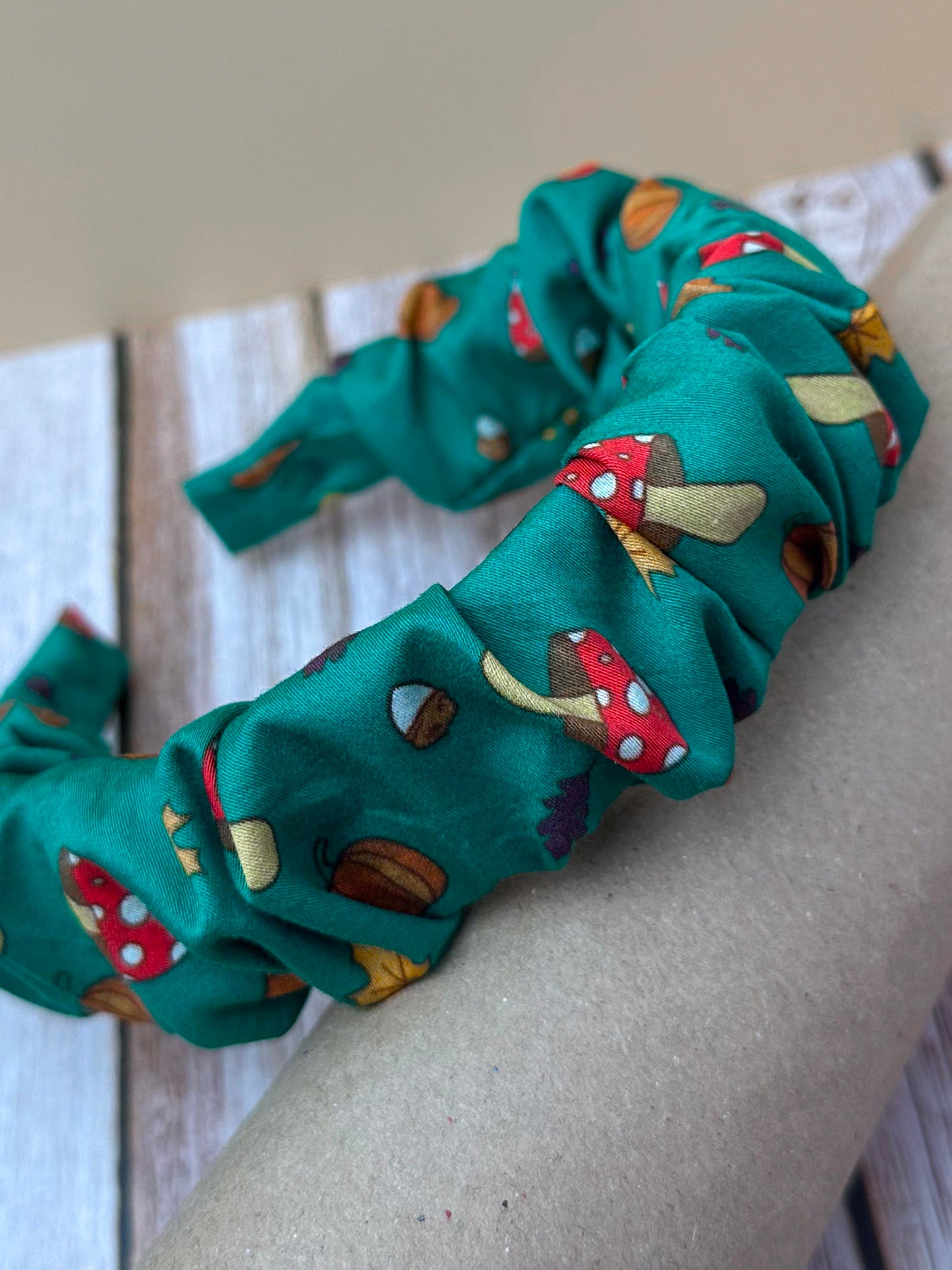 Woodland Walk EXCLUSIVE Scrunchie Headband | Handmade Hair Accessories UK