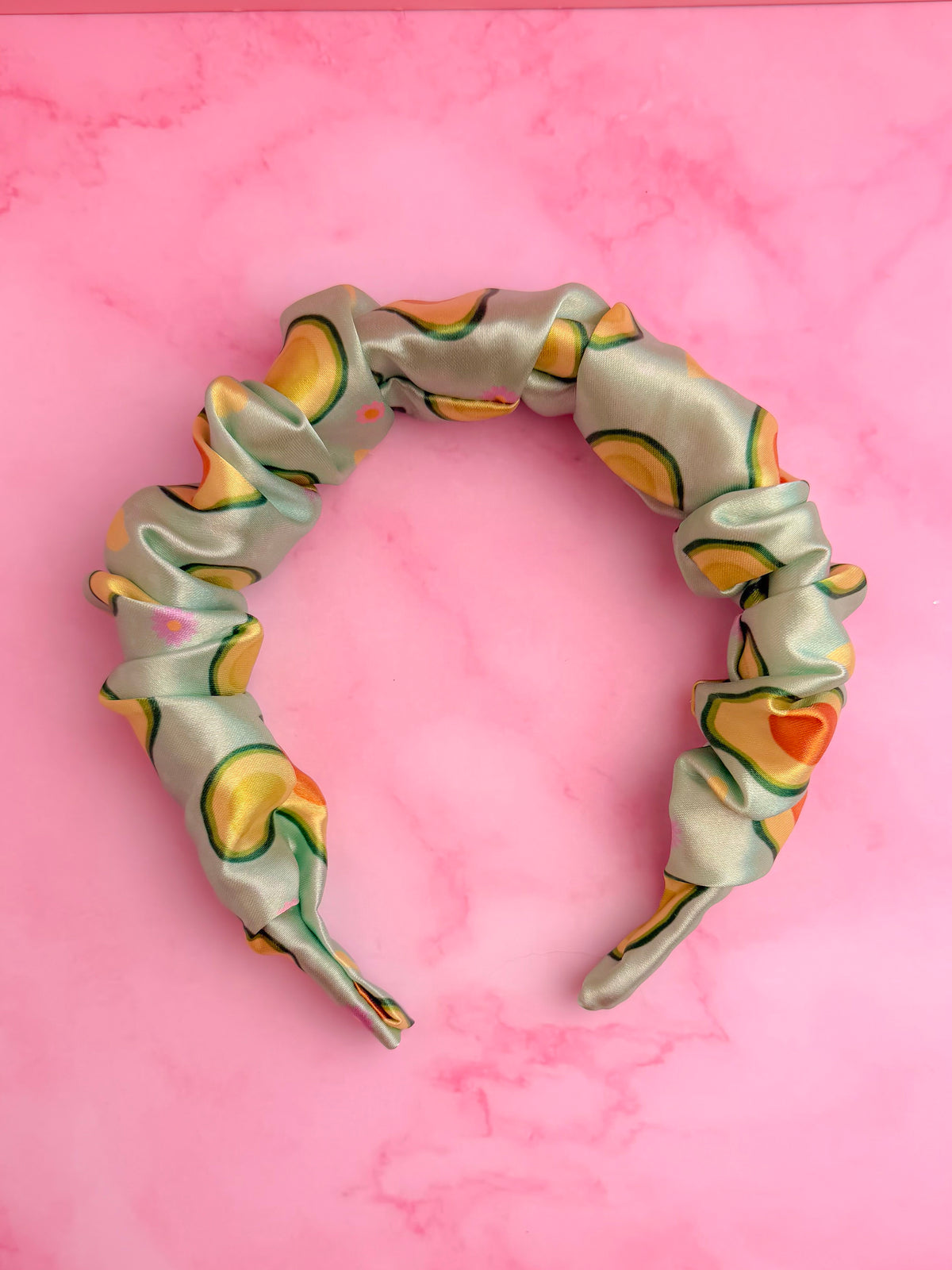 Avacado EXCLUSIVE Scrunchie Headband | Handmade Hair Accessories UK