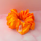 Pumpkin - Orange Satin XL Scrunchie