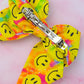 Smiler - Smiley face print classic Hair Bow