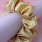 Golden - Gold satin classic scrunchie