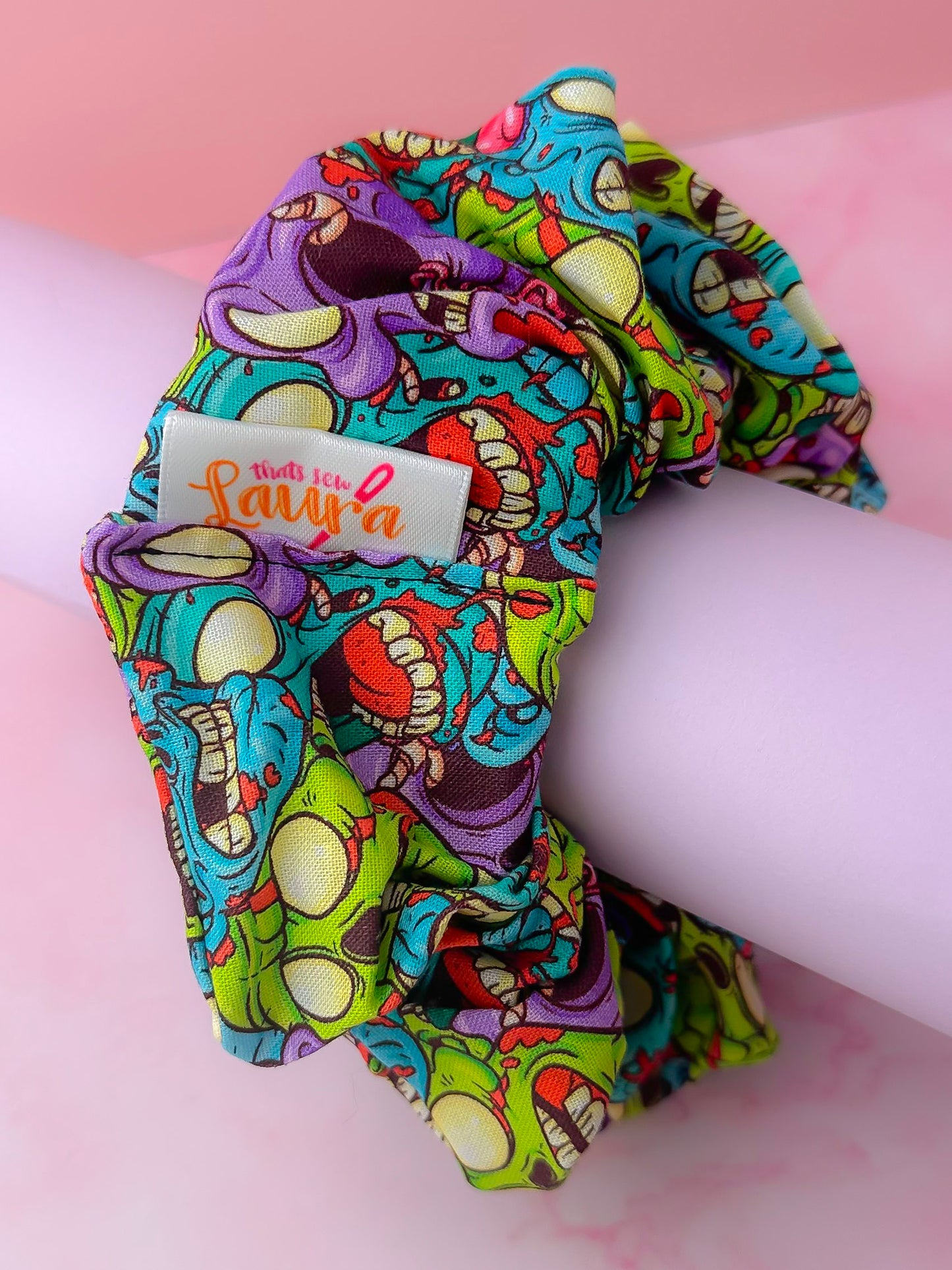 Living Dead - zombie print XL Scrunchie